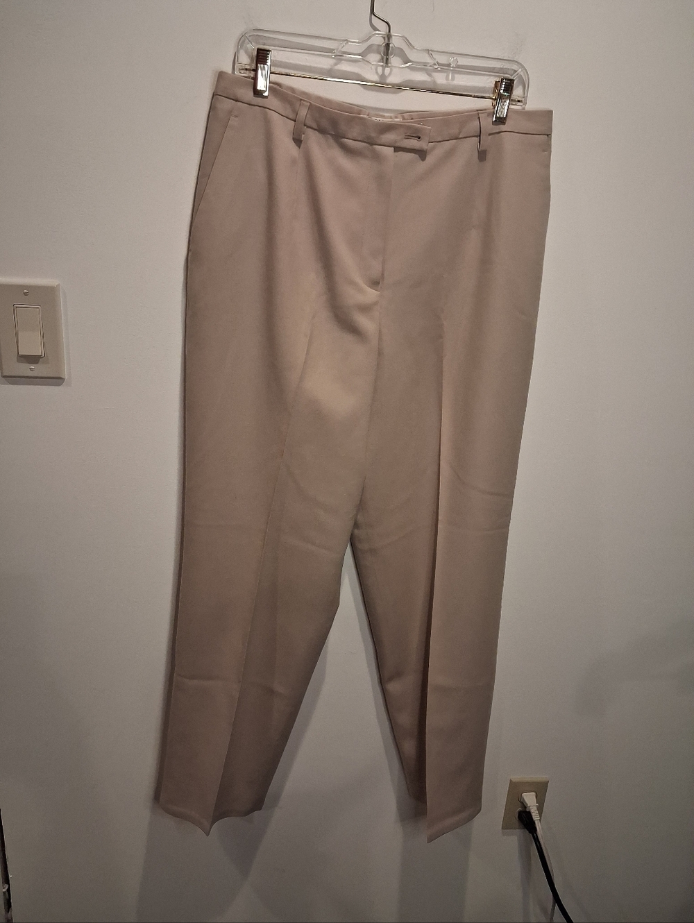 Pendleton Size 16p Beige Wool Dress Pants